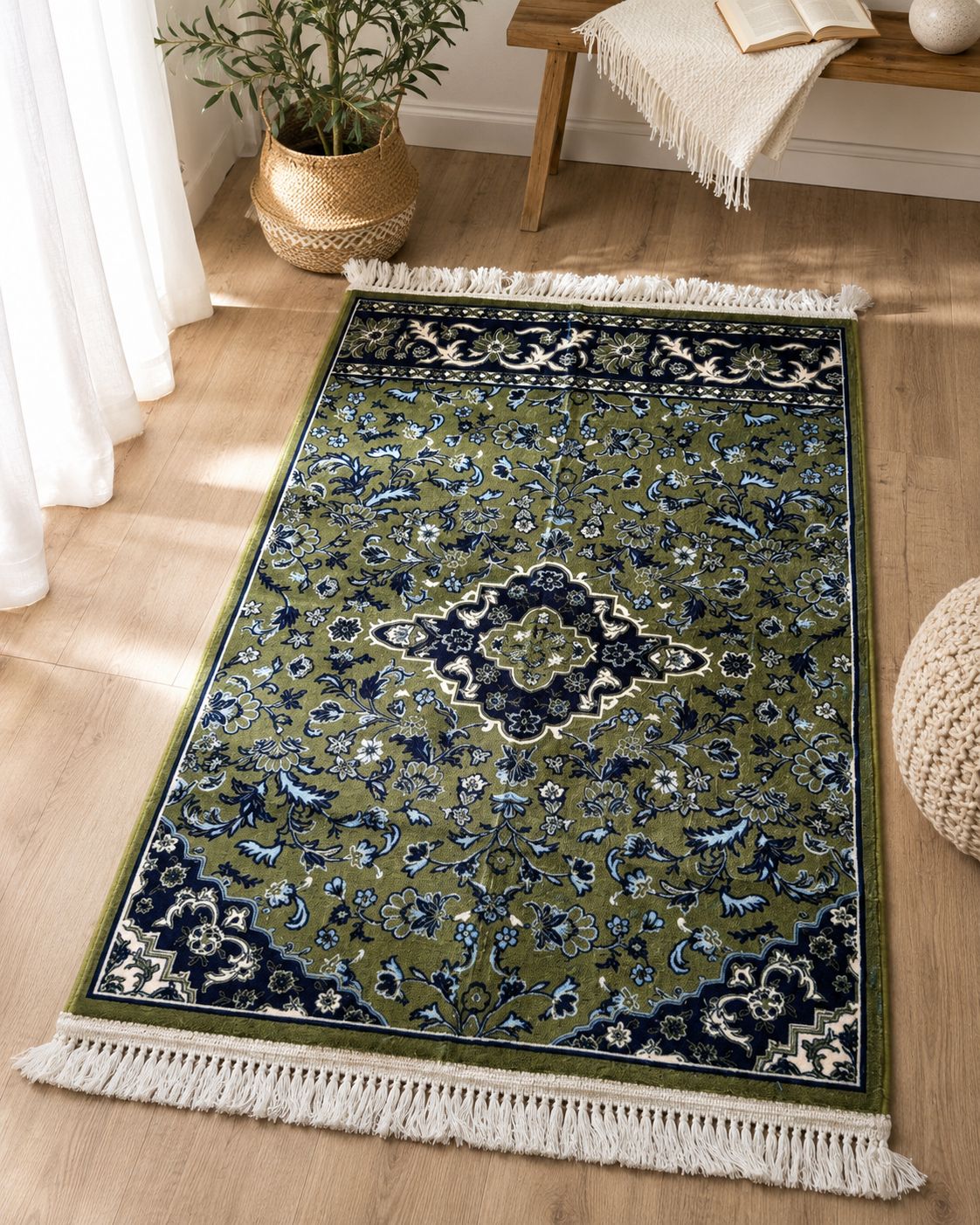 Tapis Rawdahti - Vert